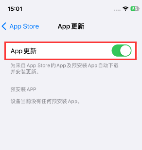 武强苹果15维修中心如何让iPhone15APP自动更新